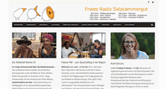 Desktop Screenshot of freiesradio.at